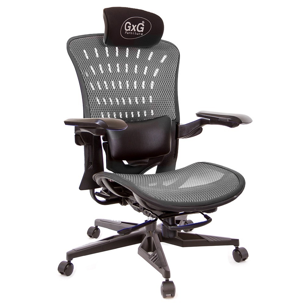 GXG  TANK 高背全網 電腦椅(坦克銀) TW-81Z8 KGA3-規格圖10