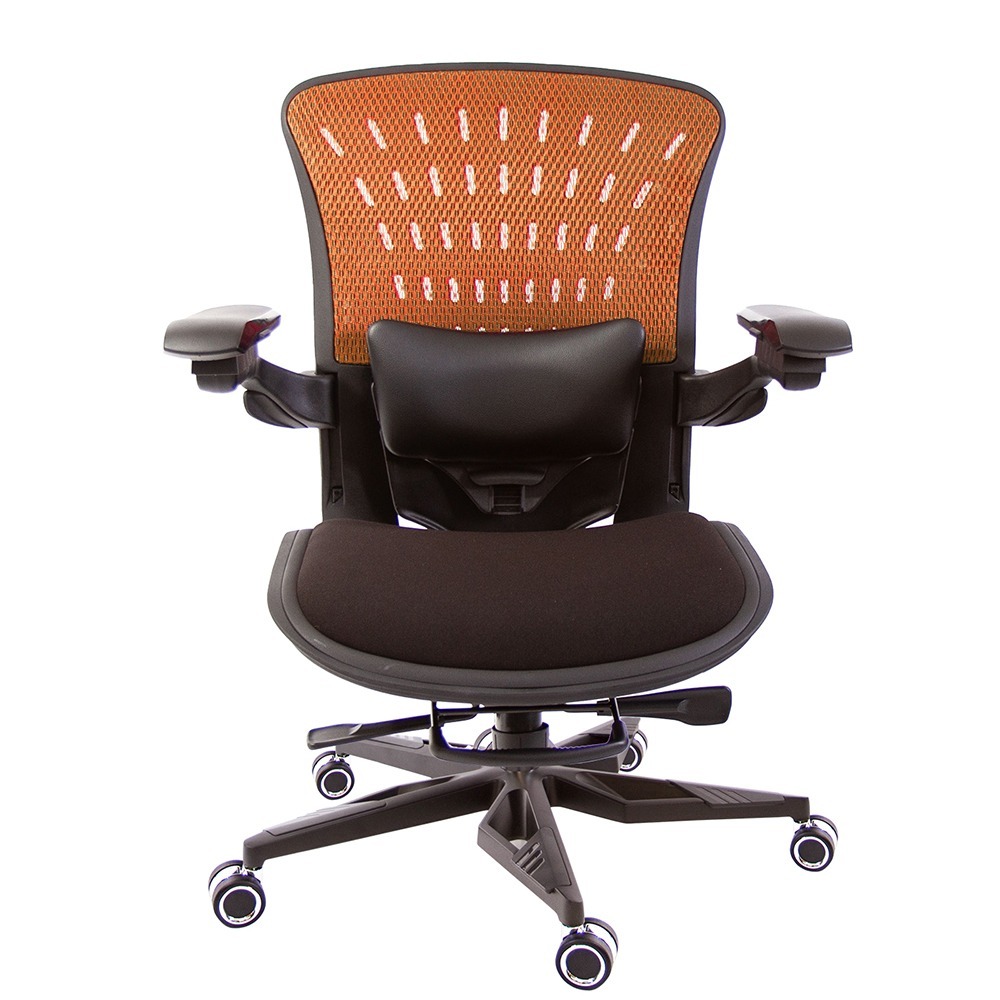 GXG  TANK 短背麂皮座 電腦椅(坦克橘) TW-52Z8 KG3-規格圖7