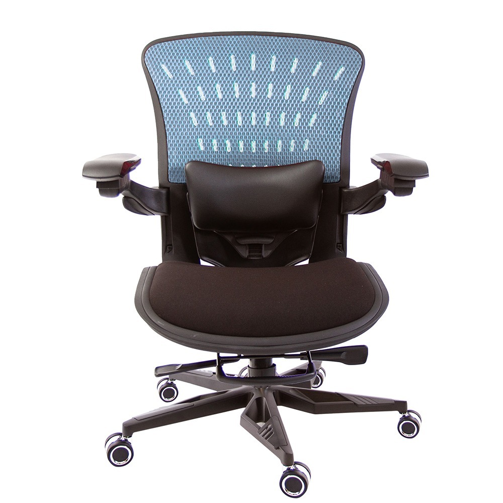 GXG  TANK 短背麂皮座 電腦椅(坦克藍) TW-52Z8 KG3-規格圖7