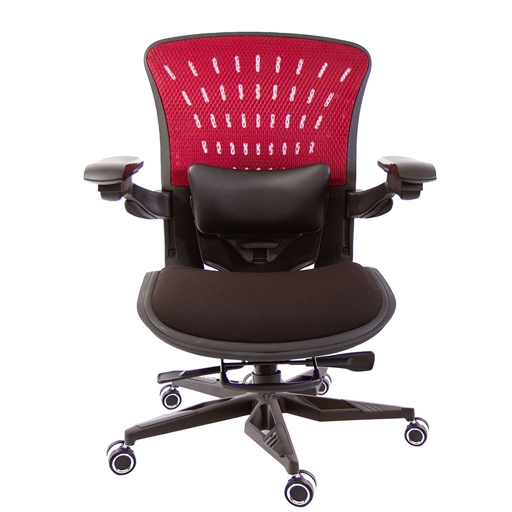 GXG  TANK 短背麂皮座 電腦椅(坦克紅) TW-52Z8 KG3-規格圖7