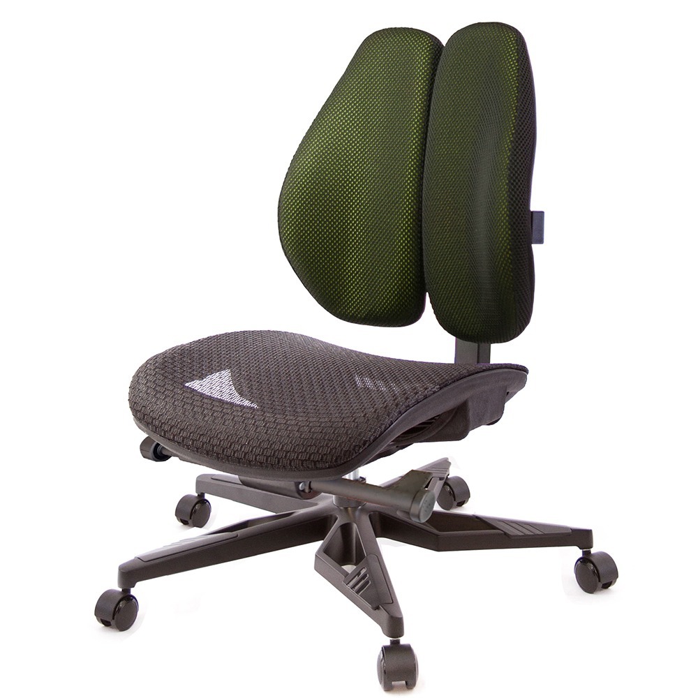 GXG 大網座 低雙背工學椅(電競腳/無扶手)  型號3075 KGNH-規格圖5