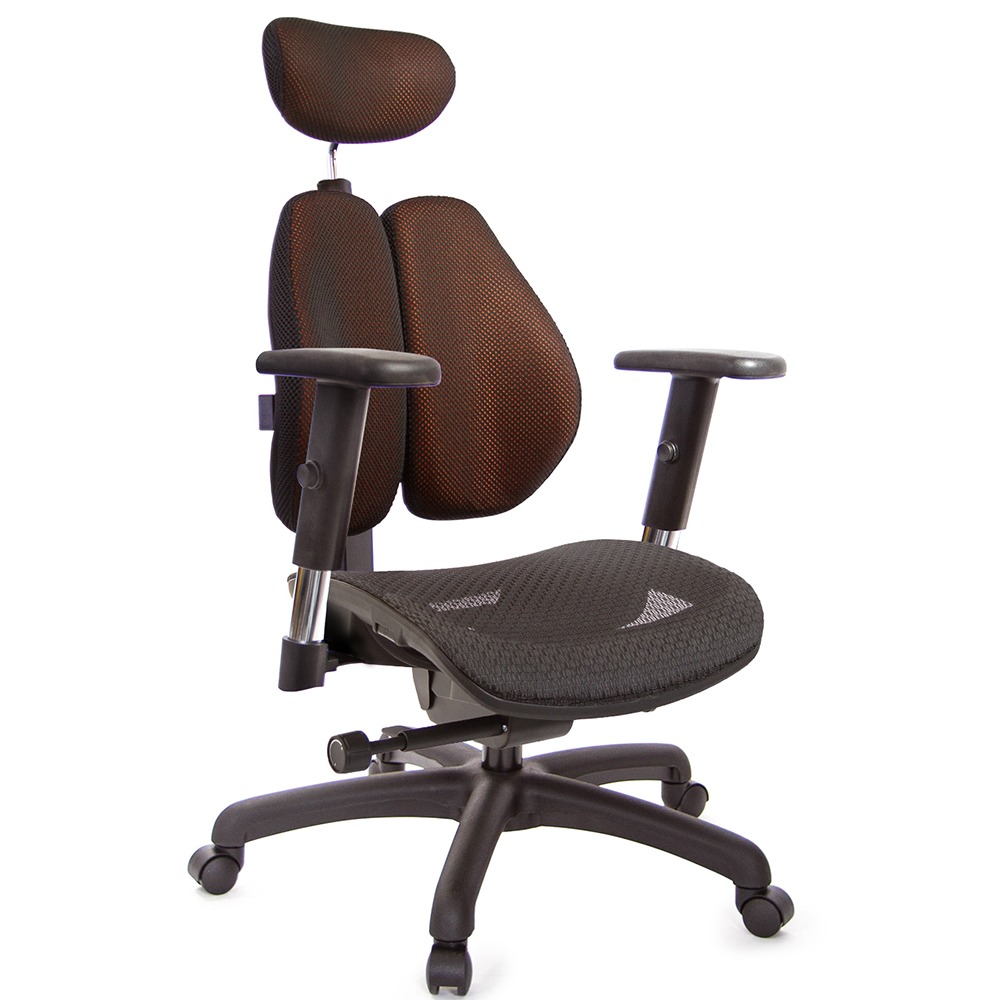 GXG 高雙背工學 電腦椅(SO金屬扶手)  型號3076 EA5-規格圖6