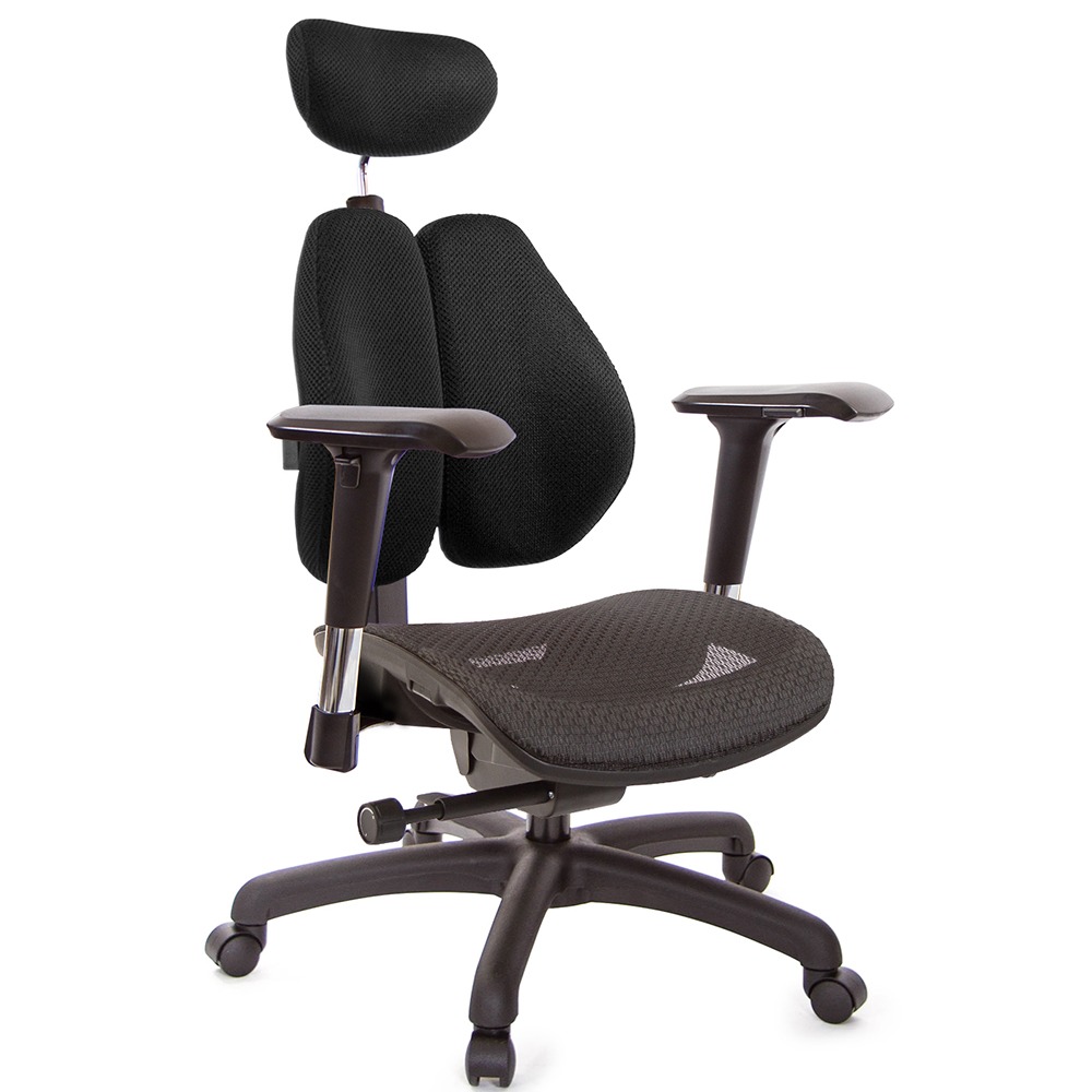 GXG 高雙背工學 電腦椅(4D金屬扶手)  型號3076 EA7-規格圖6