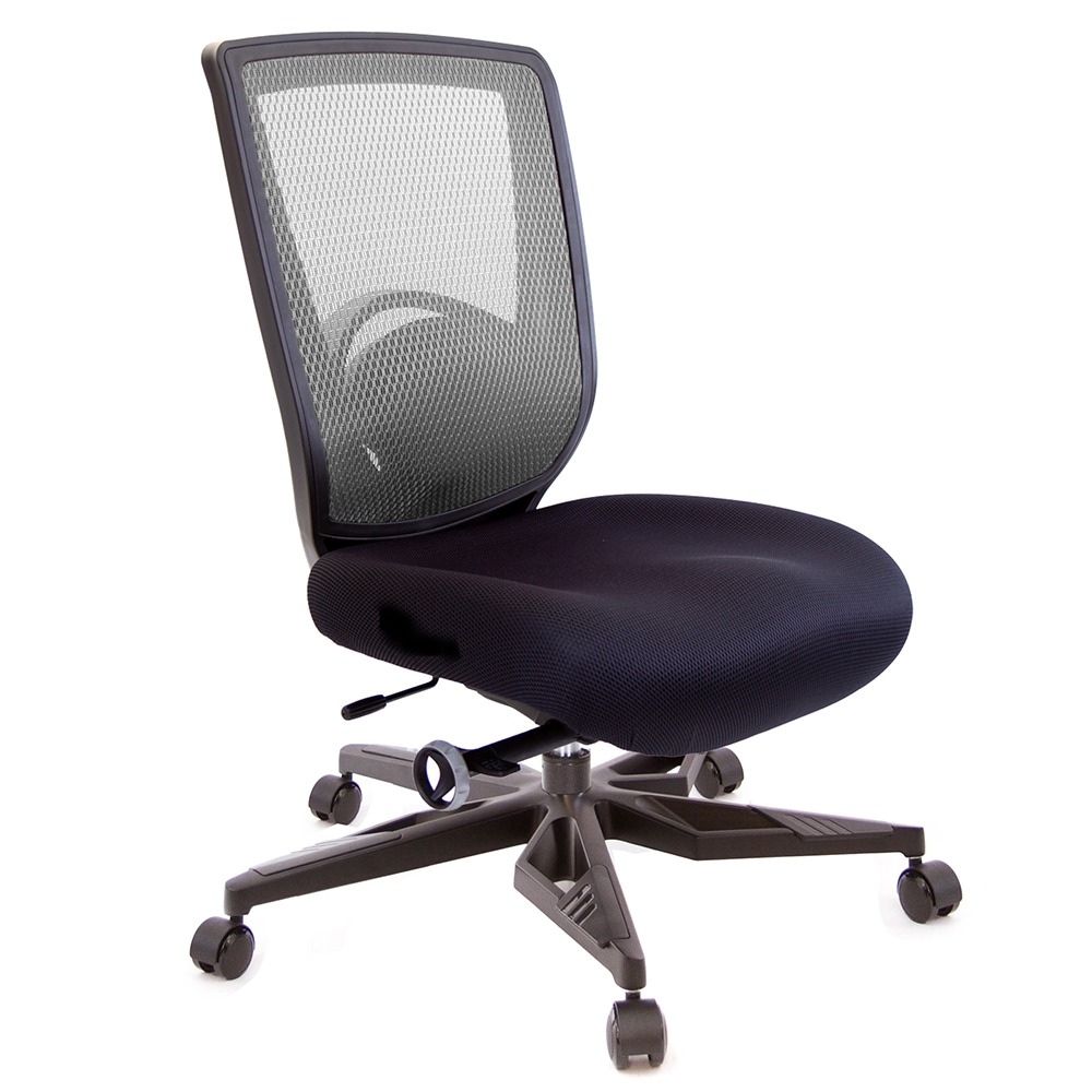 GXG  重量級 短背泡棉座 電腦椅 (電競腳/無扶手) 型號52F6 KGNH-規格圖4