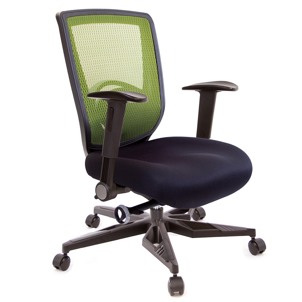 GXG  重量級 短背泡棉座 電腦椅 (電競腳/摺疊扶手) 型號52F6 KG1-規格圖5