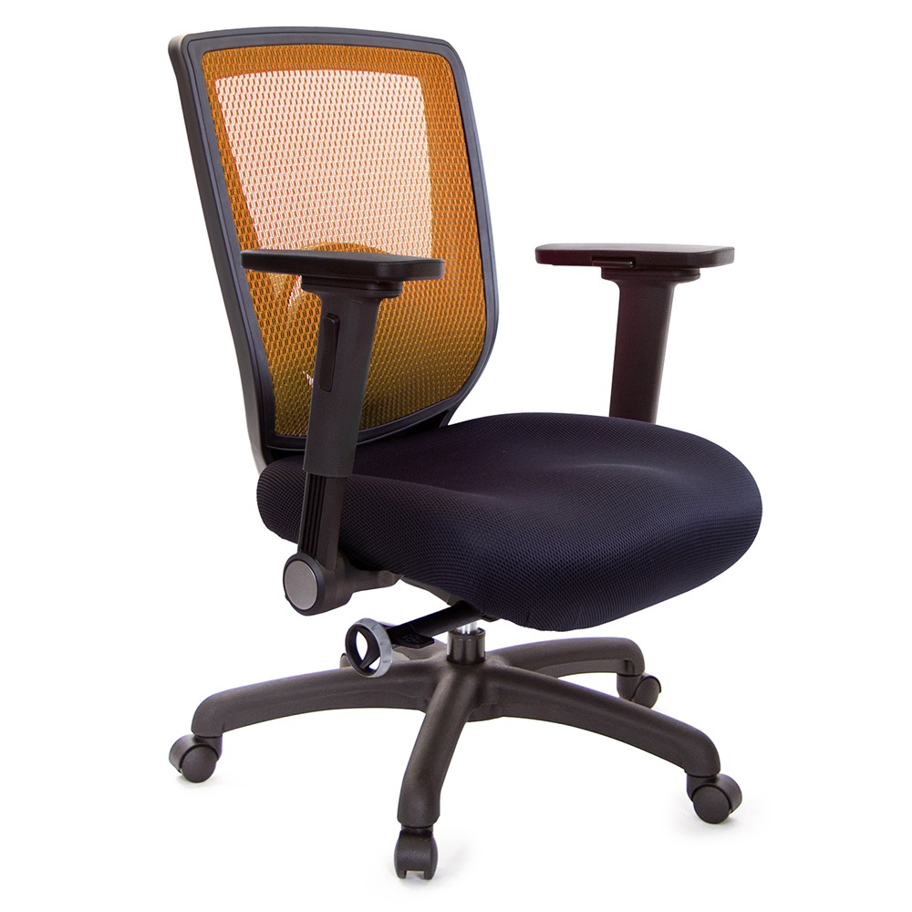 GXG  重量級 短背泡棉座 電腦椅 (4D平面摺疊手) 型號52F6 E1H-規格圖5