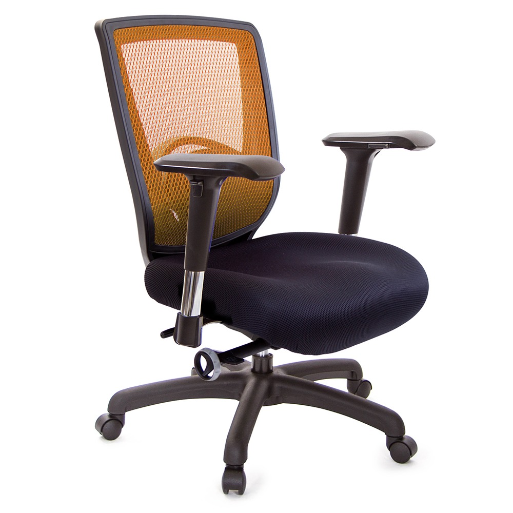 GXG  重量級 短背泡棉座 電腦椅 (4D金屬扶手) 型號52F6 E7-規格圖5