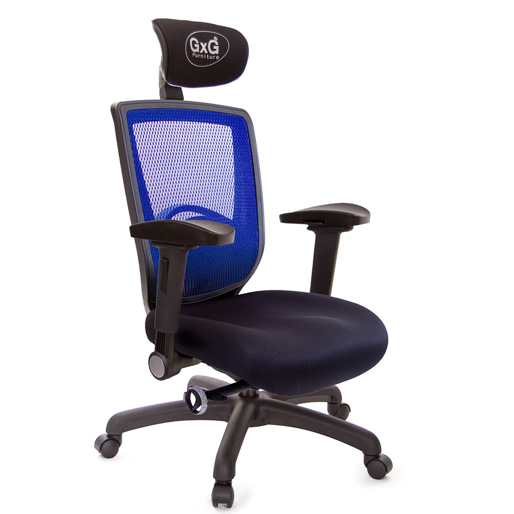 GXG  重量級 高背泡棉座 電腦椅 (4D弧面摺疊扶手) 型號82F6 EA1D-規格圖6