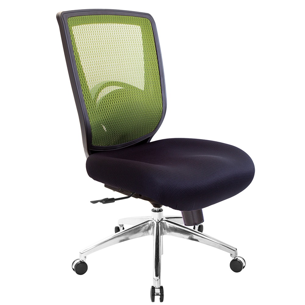 GXG 短背電腦椅 大泡棉座 (高鋁腳/無扶手) 型號52X6 LUNH-規格圖4