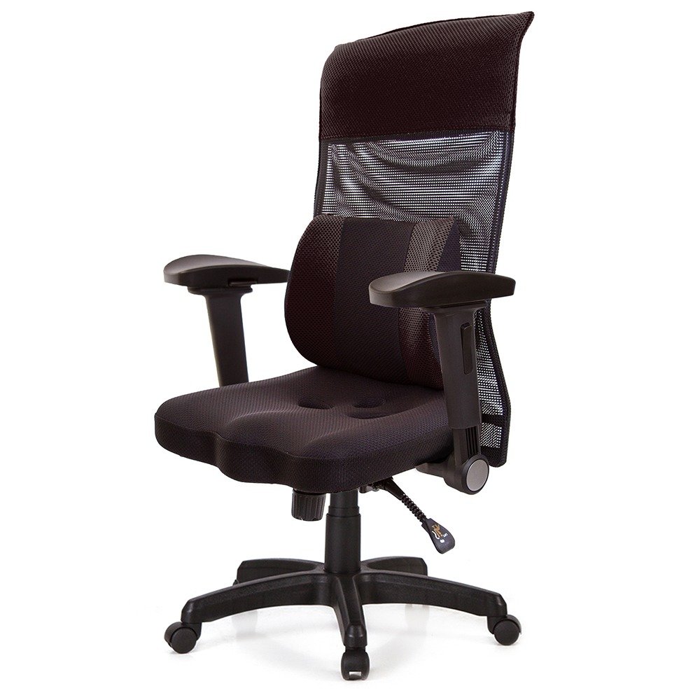 GXG 高背美臀 電腦椅 (4D弧面摺疊扶手) 型號8358 EA1D-規格圖6