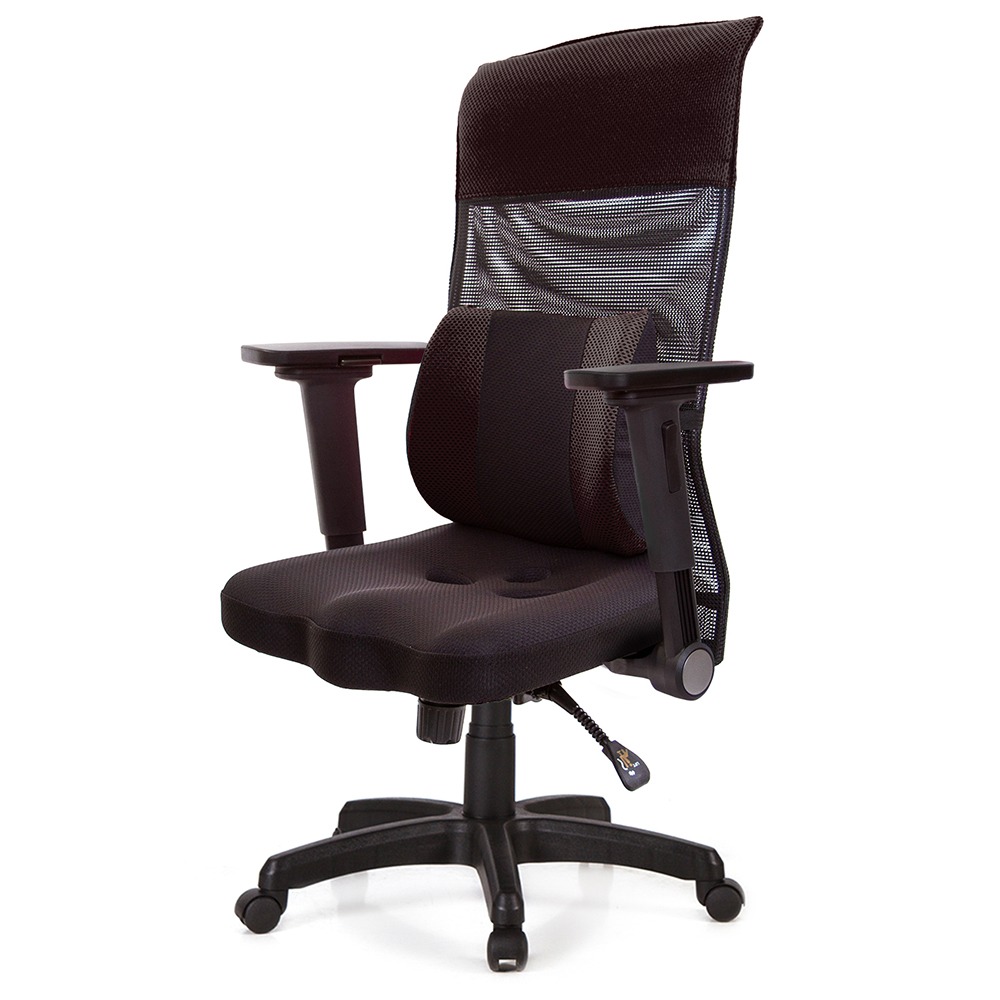 GXG 高背美臀 電腦椅 (4D平面摺疊扶手) 型號8358 EA1H-細節圖2