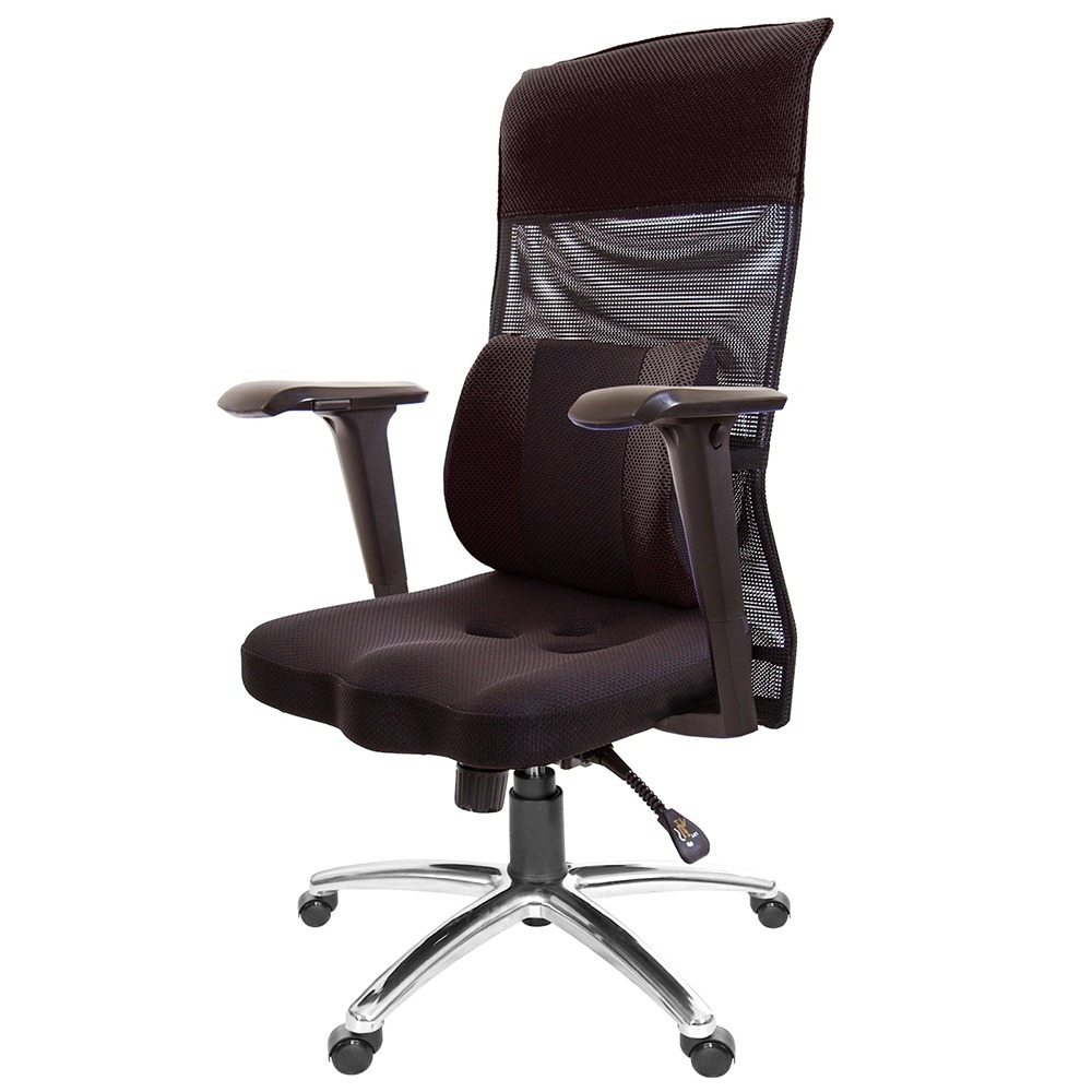 GXG 高背美臀 電腦椅 (4D升降扶手/鋁腳) 型號8358 LUA3-細節圖2