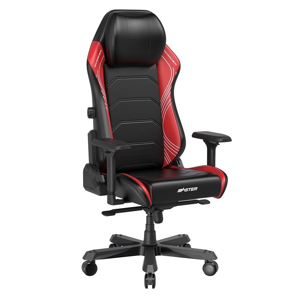 DXRACER MASTER大師 電競賽車椅 (黑紅色/皮面)-規格圖6