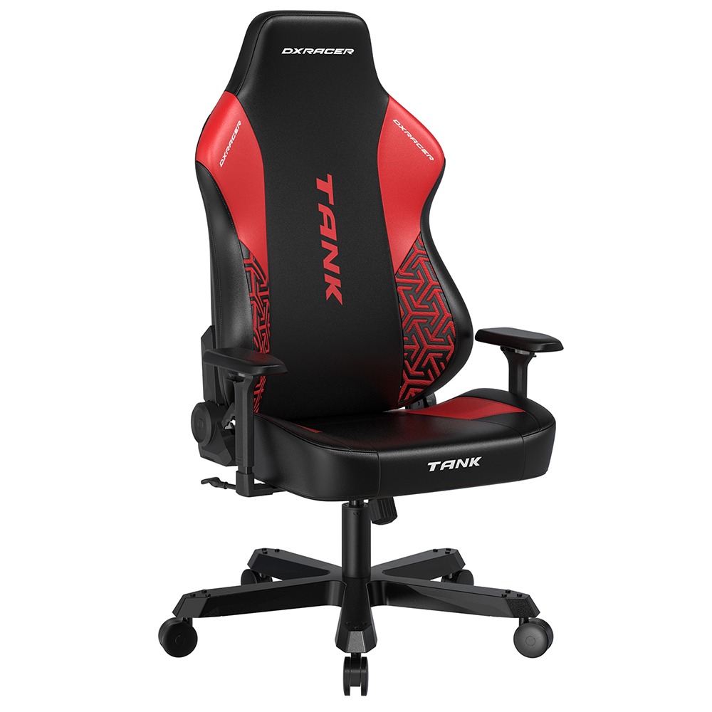 DXRACER TANK泰坦級 電競賽車椅 (黑紅色/皮面)-規格圖7