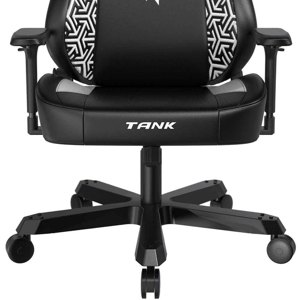 DXRACER TANK泰坦級 電競賽車椅 (黑白色/皮面)-細節圖6
