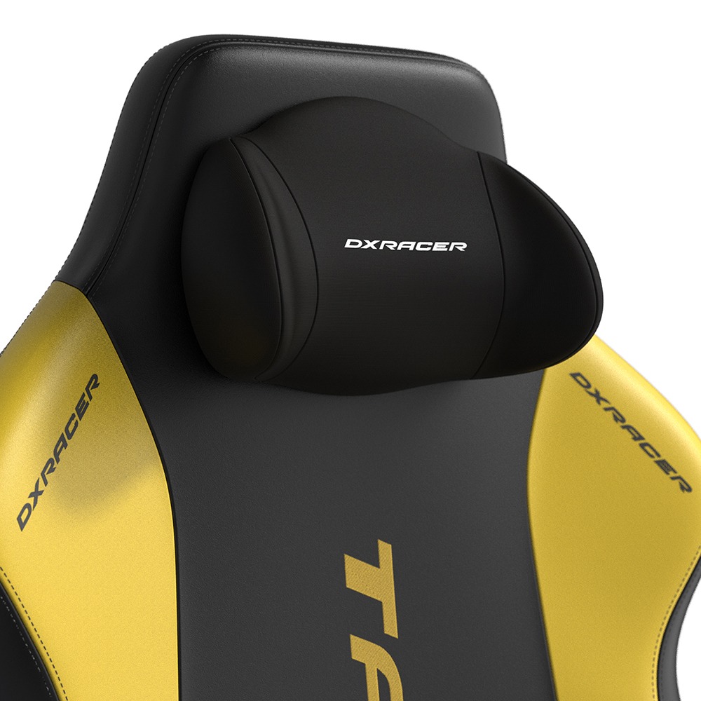 預購 DXRACER TANK泰坦級 電競賽車椅 (黑黃色/皮面)-細節圖4