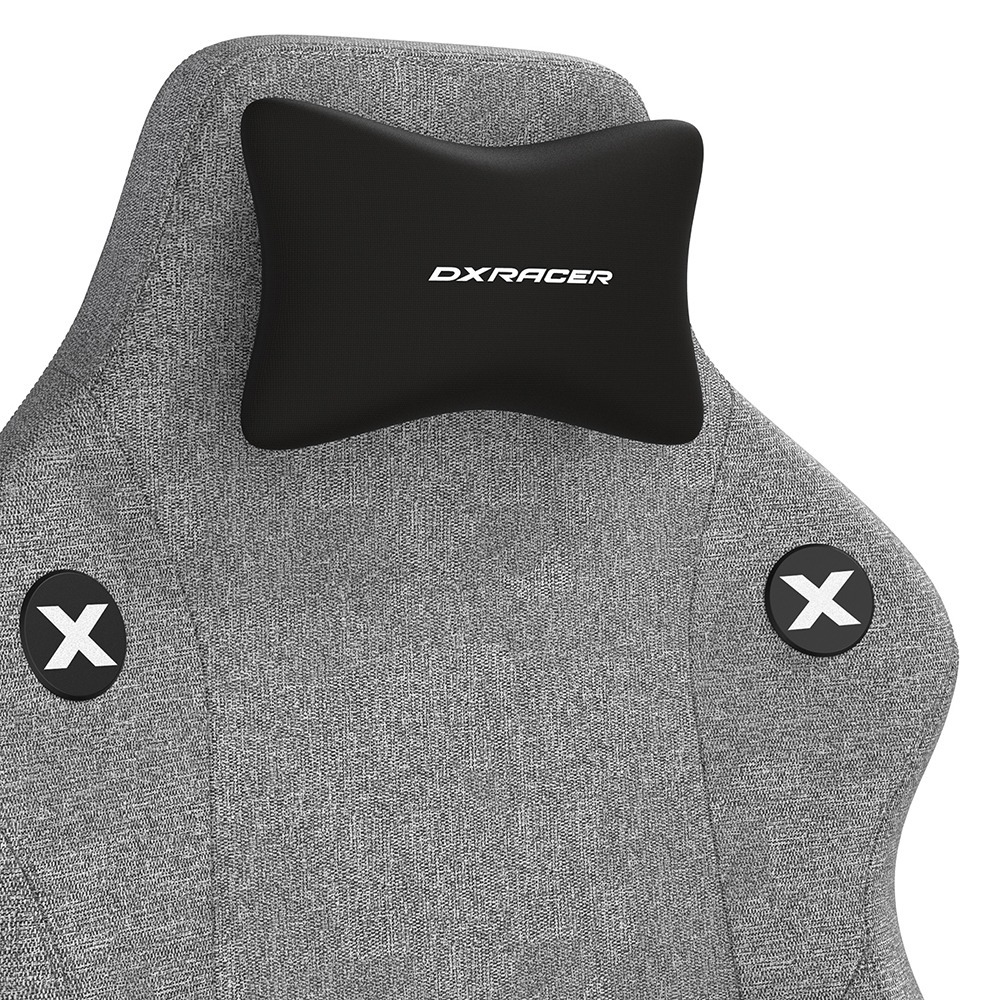DXRACER 電競賽車椅 利刃 (6D扶手/布面灰色)-細節圖3