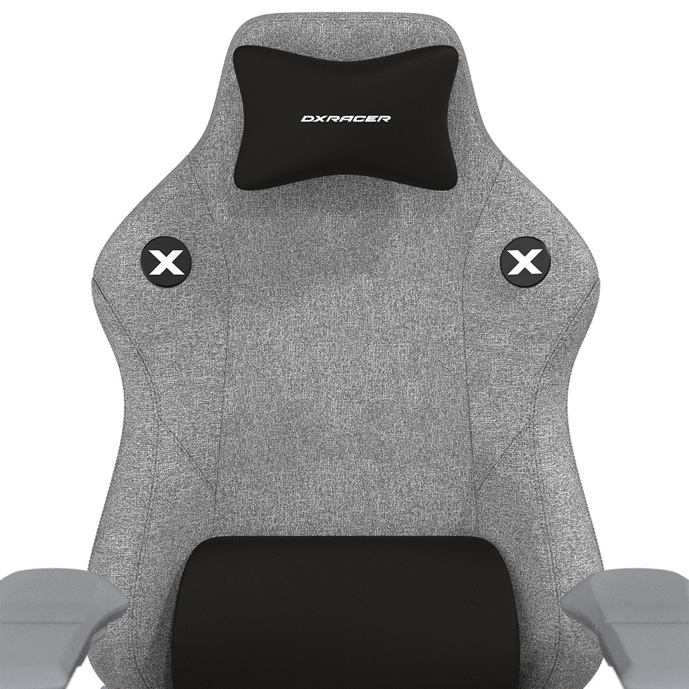 DXRACER 電競賽車椅 利刃 (6D扶手/布面灰色)-細節圖4
