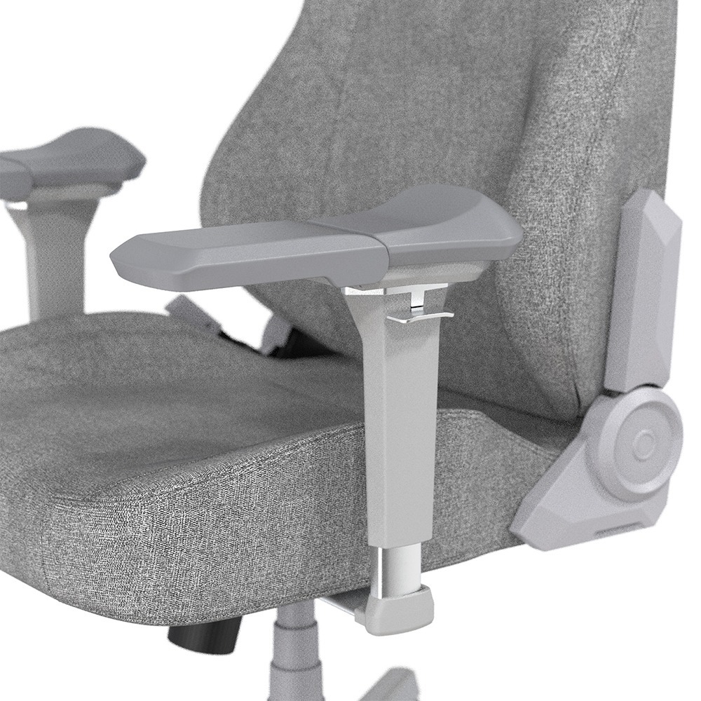 DXRACER 電競賽車椅 利刃 (6D扶手/布面灰色)-細節圖6