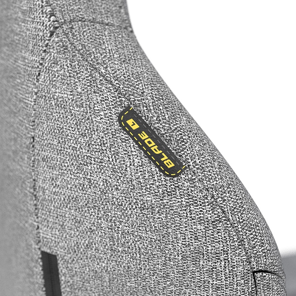 DXRACER 電競賽車椅 利刃 (6D扶手/布面灰色)-細節圖8