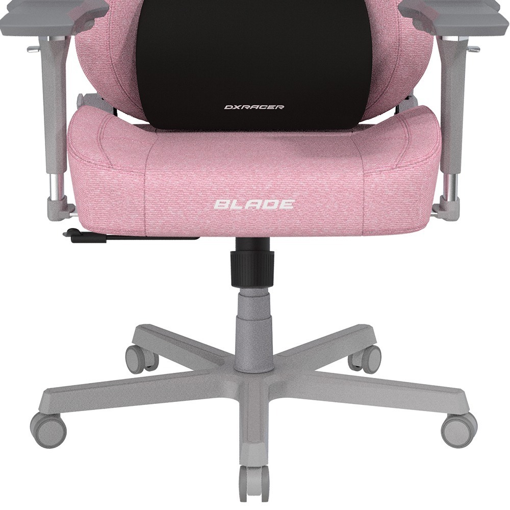 DXRACER 電競賽車椅 利刃 (6D扶手/布面粉紅色)-細節圖7