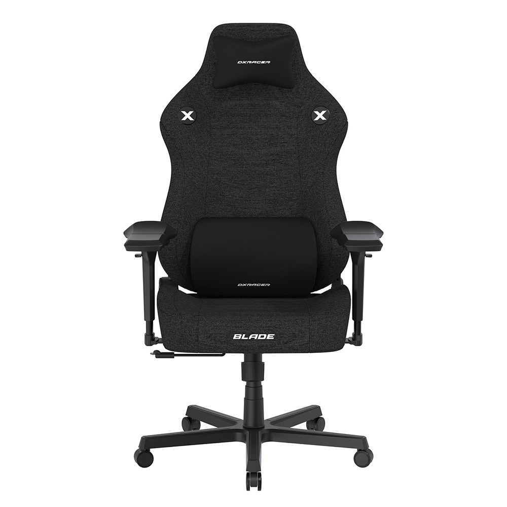 DXRACER 電競賽車椅 利刃 (6D扶手/布面黑色)-細節圖2