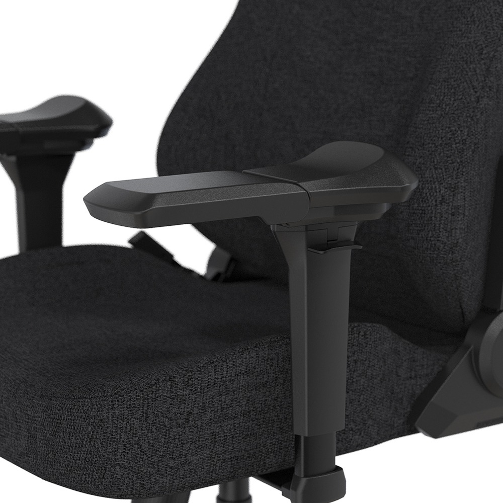 DXRACER 電競賽車椅 利刃 (6D扶手/布面黑色)-細節圖6