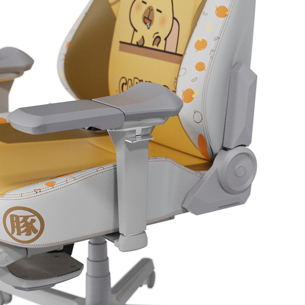 DXRACER 卡皮巴拉豪華款 電競賽車椅(6D扶手/中型皮面)-細節圖5