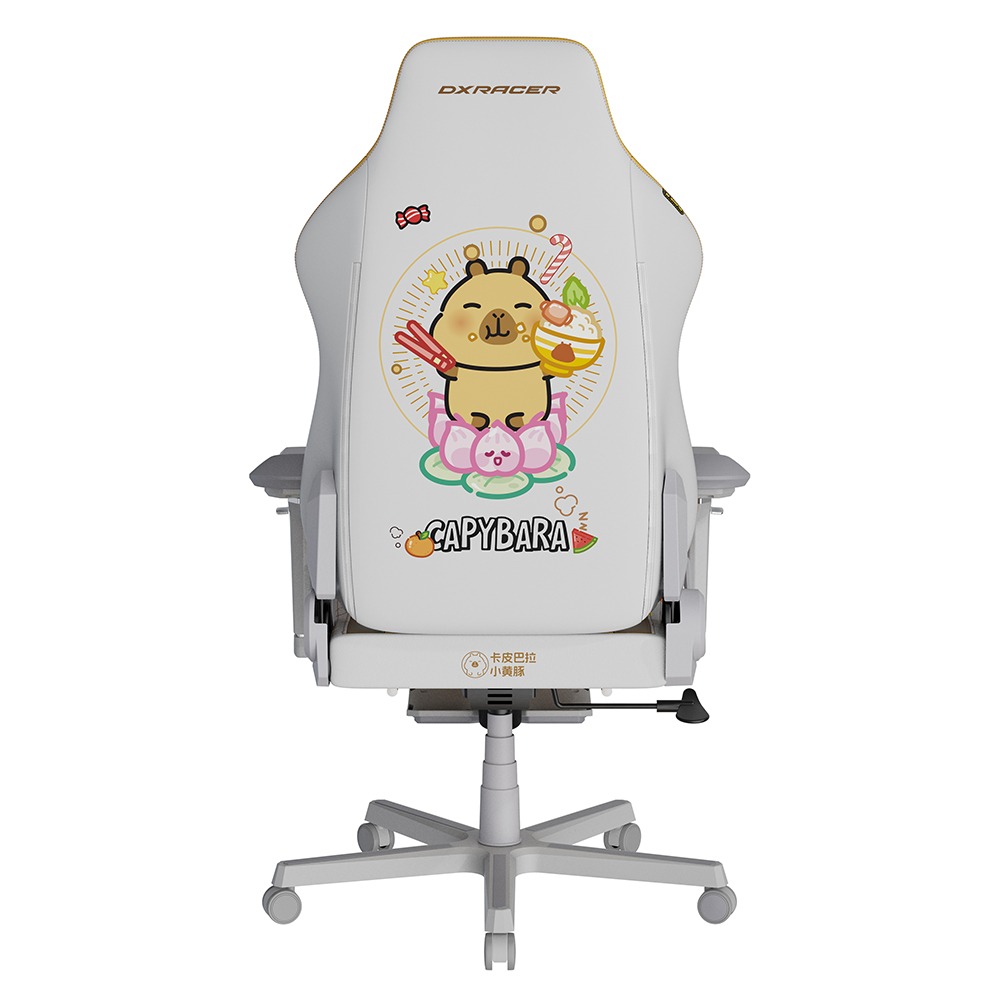 DXRACER 卡皮巴拉豪華款 電競賽車椅(6D扶手/中型皮面)-細節圖8