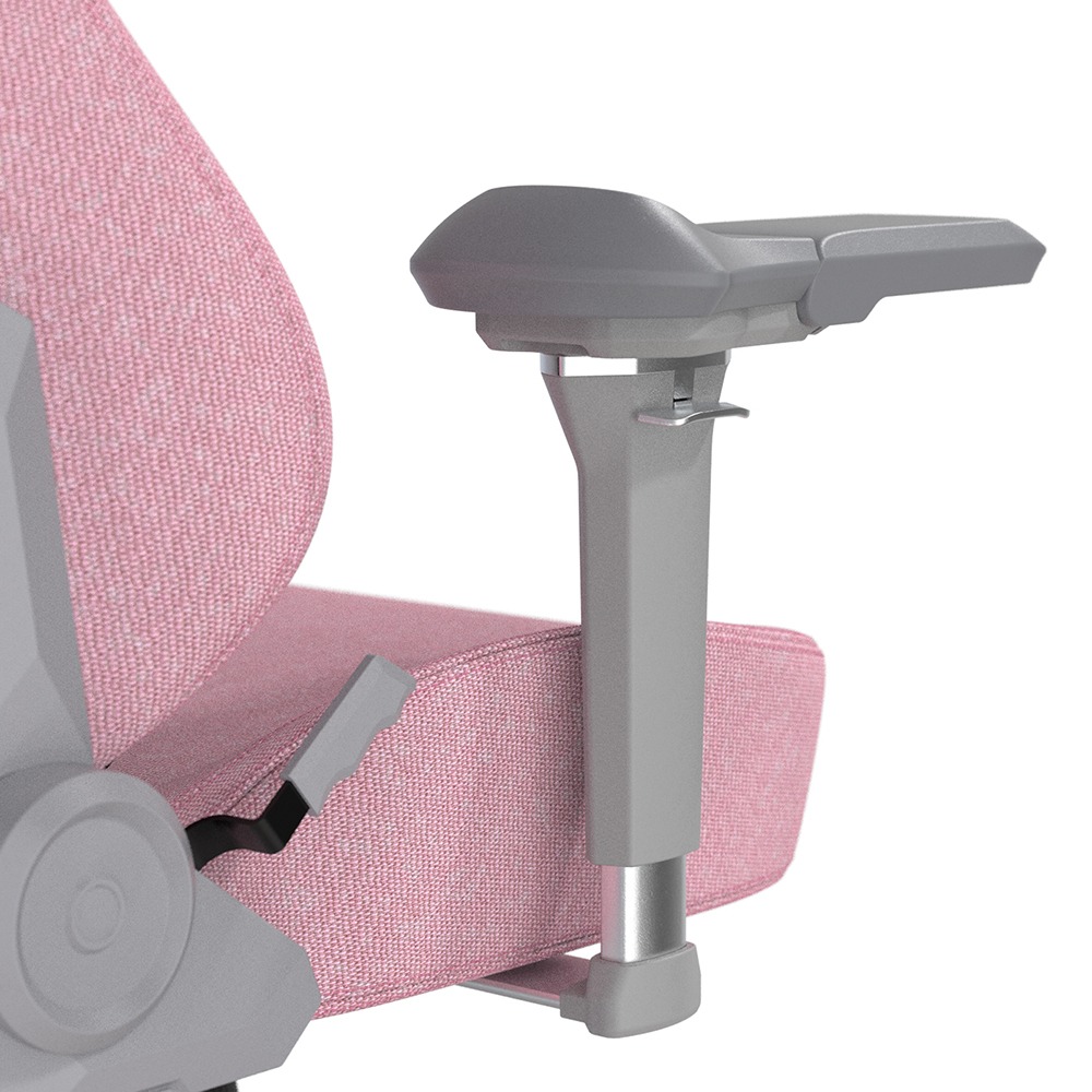 DXRACER 利刃豪華款 電競賽車椅(6D扶手/布面粉紅色)-細節圖6