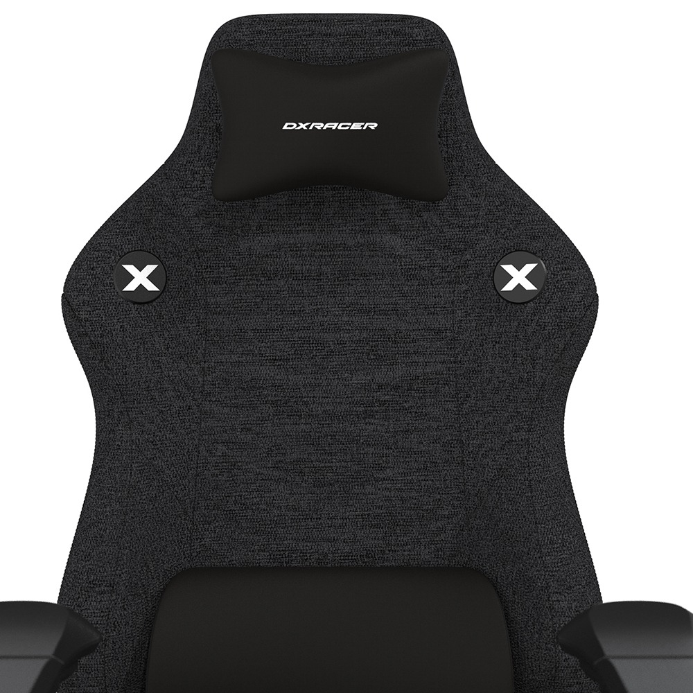 DXRACER 利刃豪華款 電競賽車椅(6D扶手/布面黑色)-細節圖4