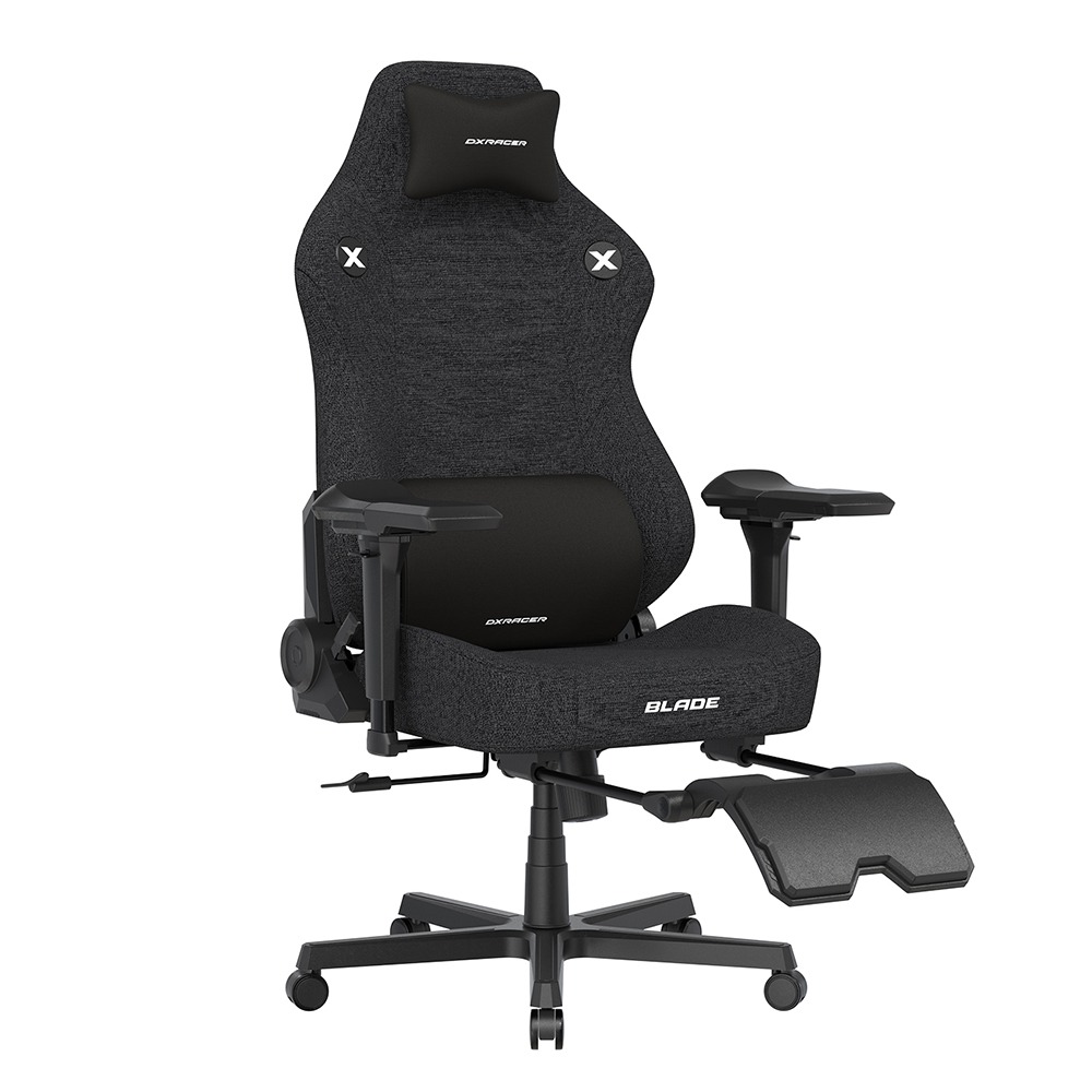 DXRACER 利刃豪華款 電競賽車椅(6D扶手/布面黑色)-規格圖8