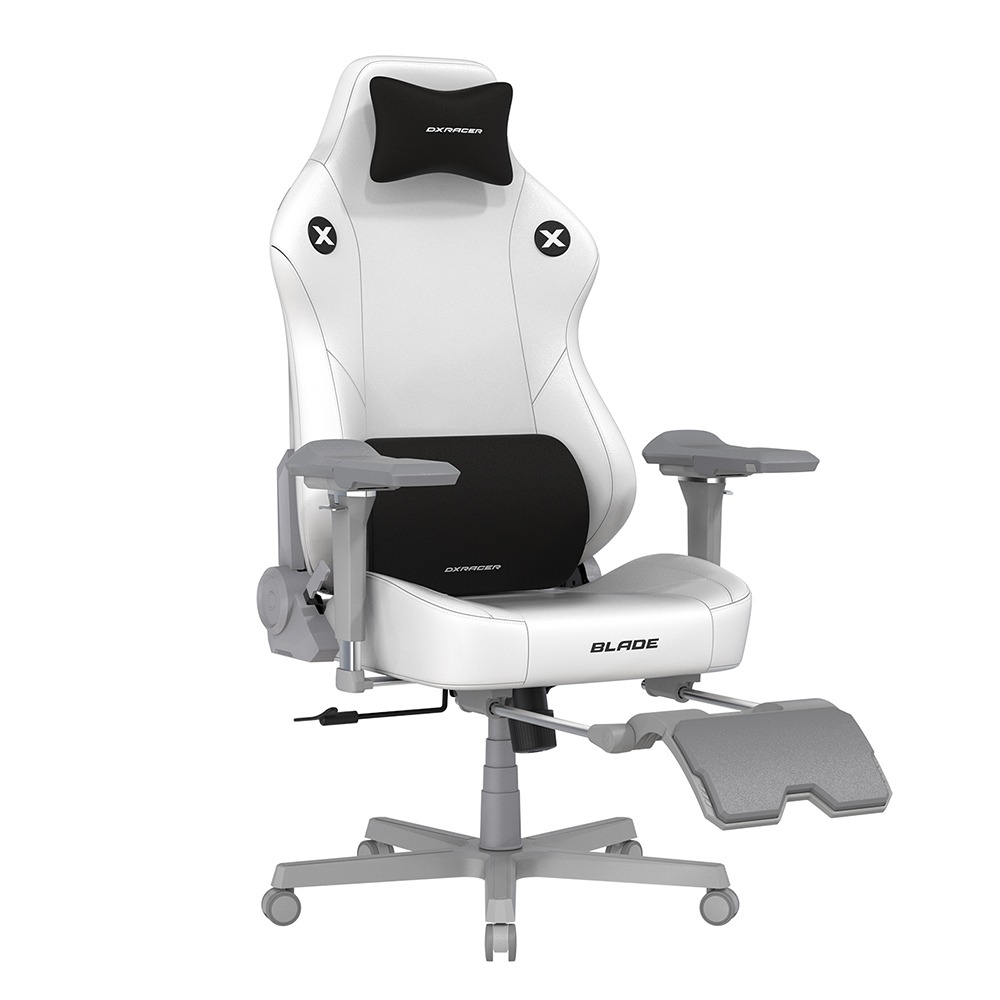 DXRACER 利刃豪華款 電競賽車椅(6D扶手/皮面白色)-規格圖8