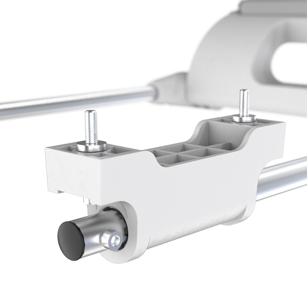 Dxracer 電競賽車椅專用 置腳蹬 (L尺寸-灰色)  FOOT REST-細節圖5