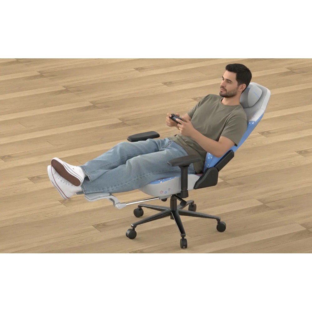 Dxracer 電競賽車椅專用 置腳蹬 (L尺寸-灰色)  FOOT REST-細節圖6