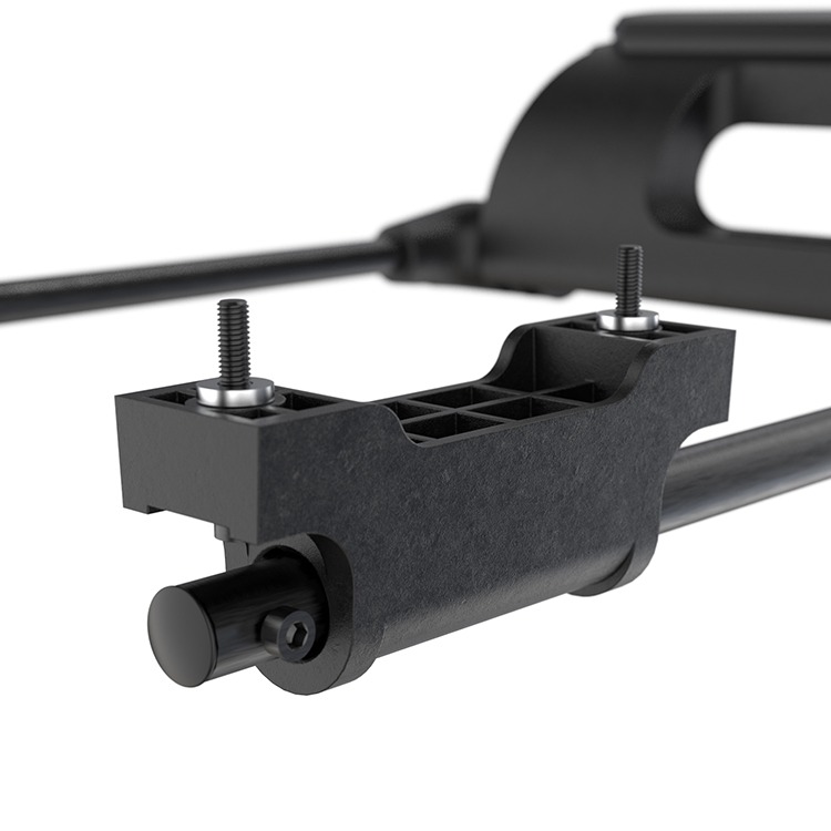 Dxracer 電競賽車椅專用 置腳蹬 (L尺寸-黑色)  FOOT REST-細節圖5