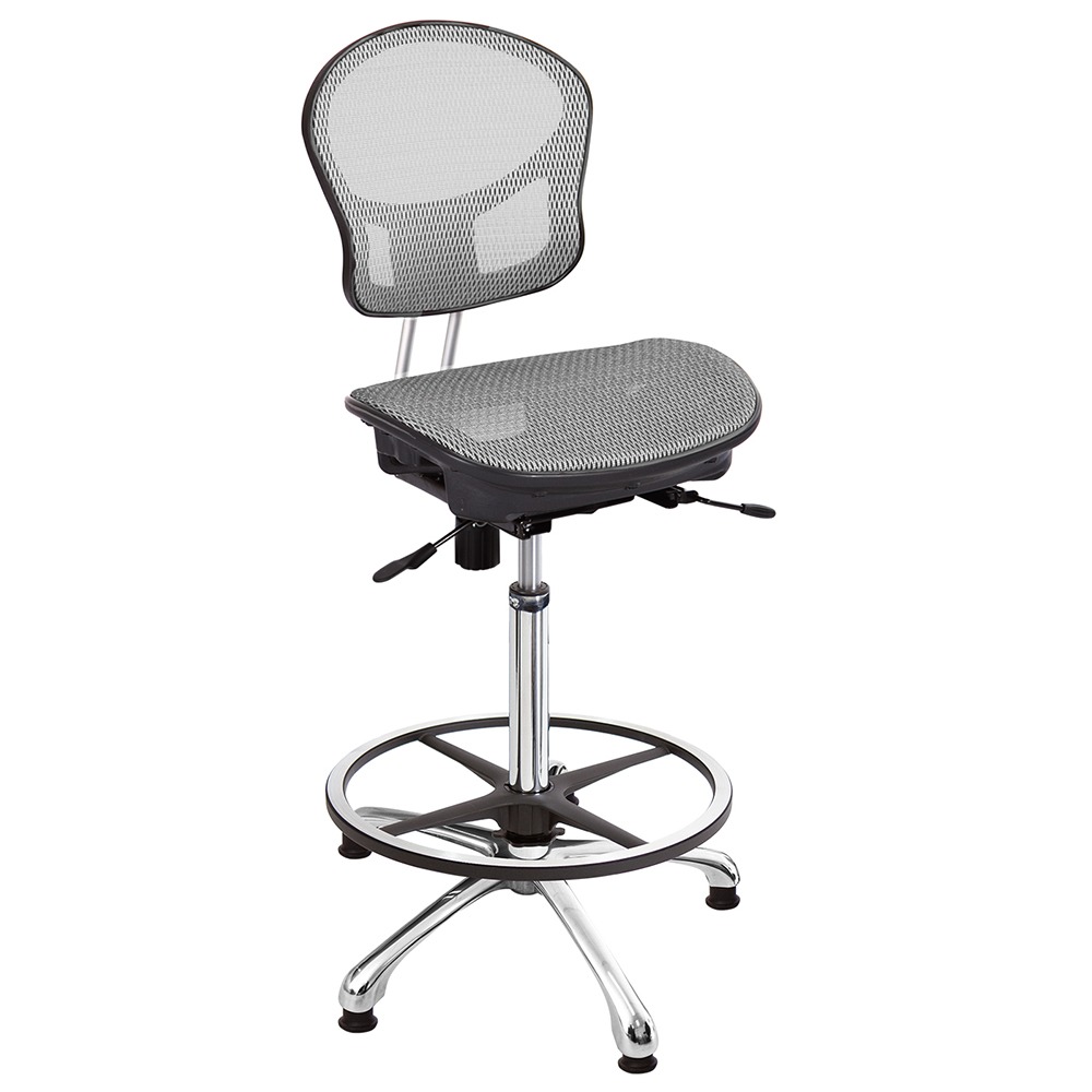 GXG 全網吧檯椅 (26升降/鋁腳) 型號8042BAR-細節圖3