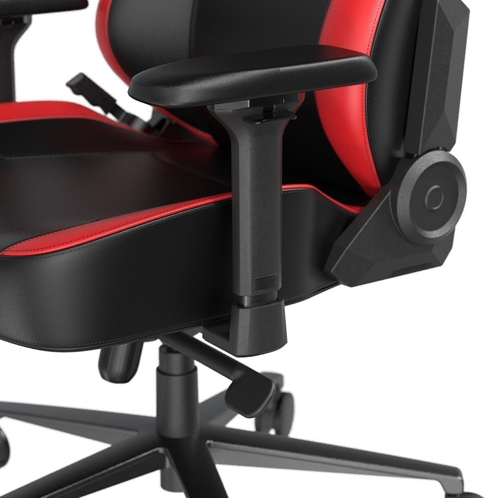 DXRacer 工藝craft 電競賽車椅 (黑紅色/皮面)-細節圖6
