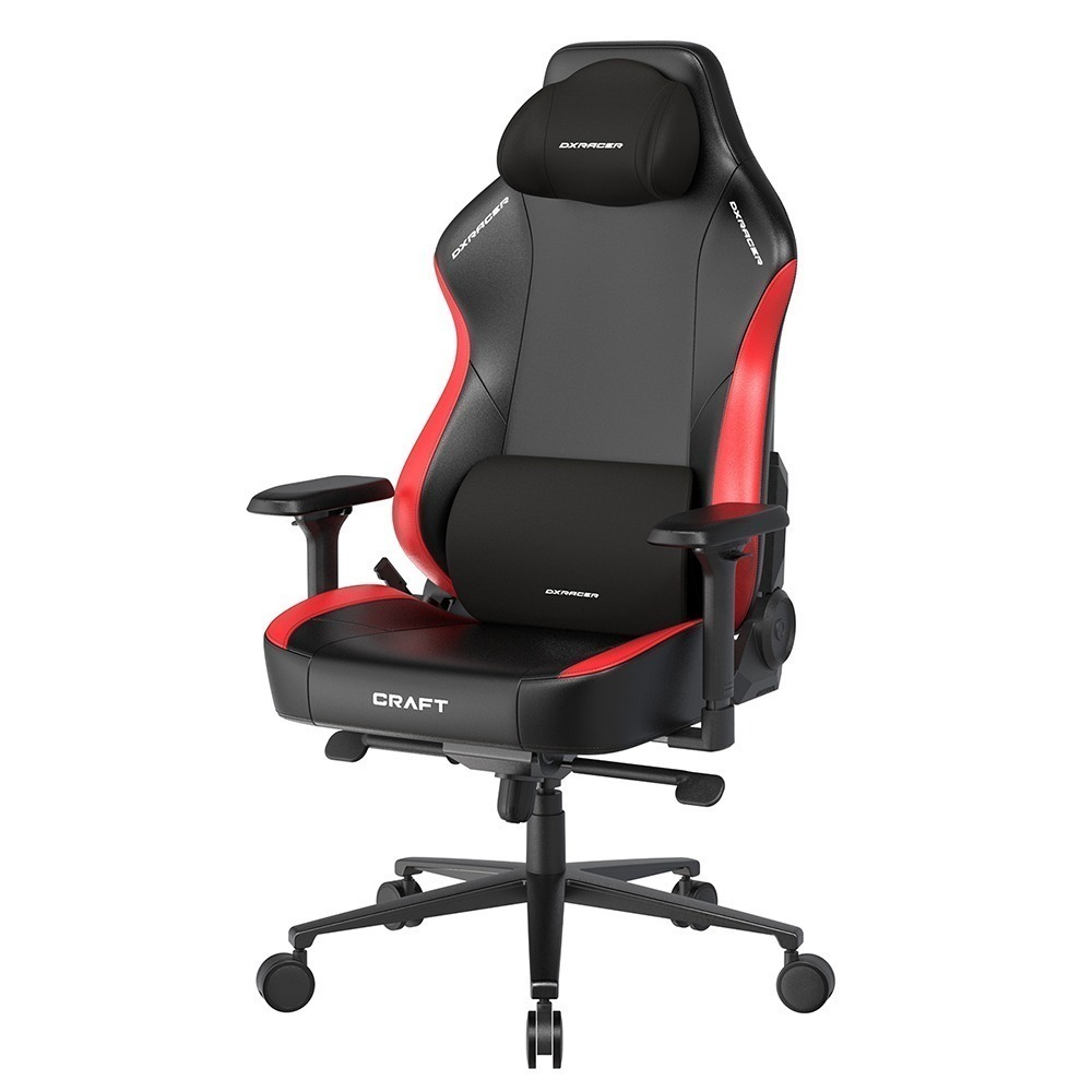 DXRacer 工藝craft 電競賽車椅 (黑紅色/皮面)-規格圖10