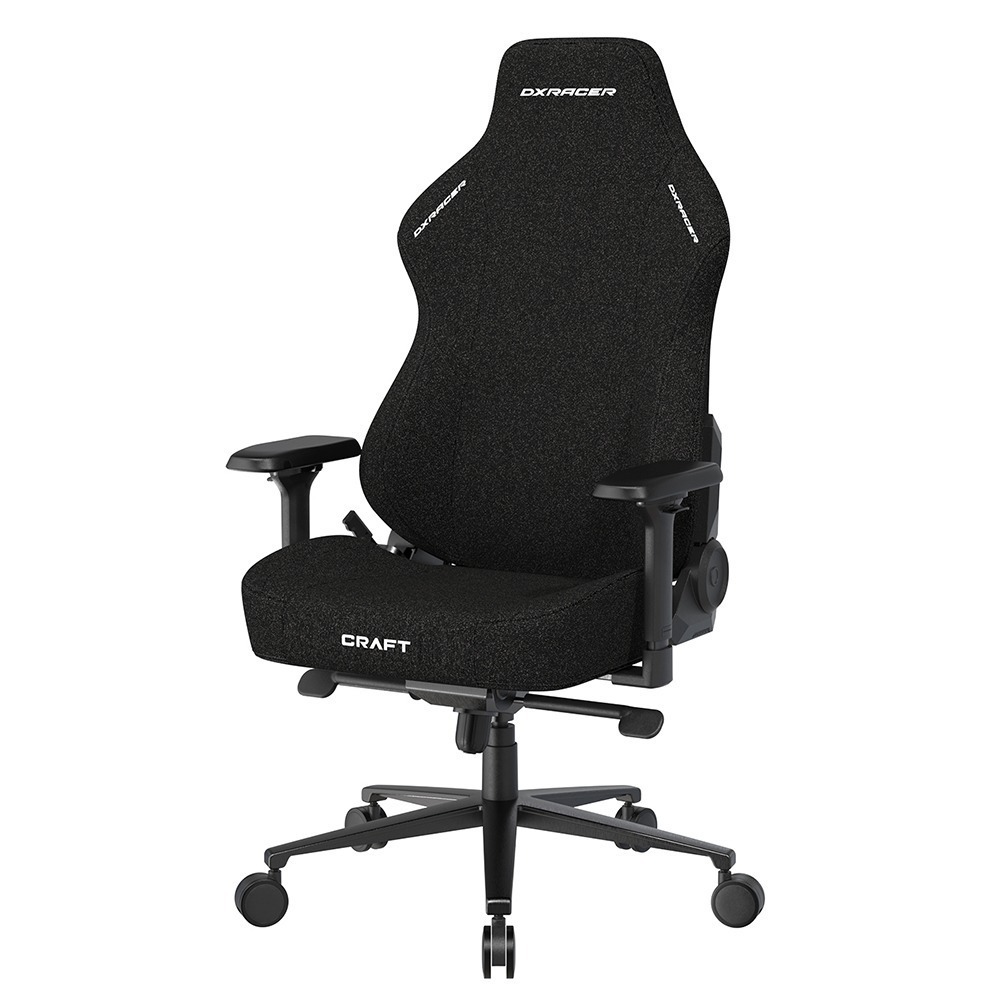 Dxracer 工藝craft中型L款 電競賽車椅 (布面/黑色)-規格圖7