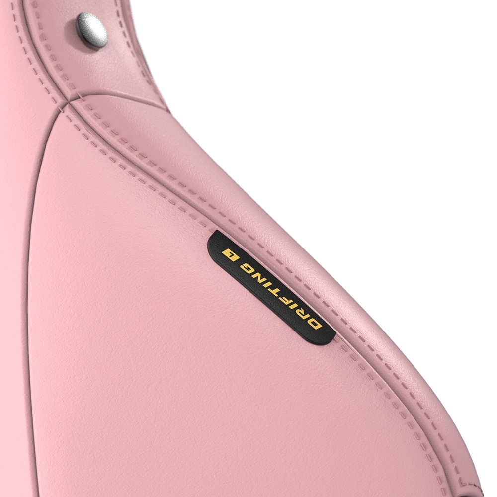 Dxracer 飄移 電競賽車椅 (皮面/粉紅白) DXDF005-細節圖6