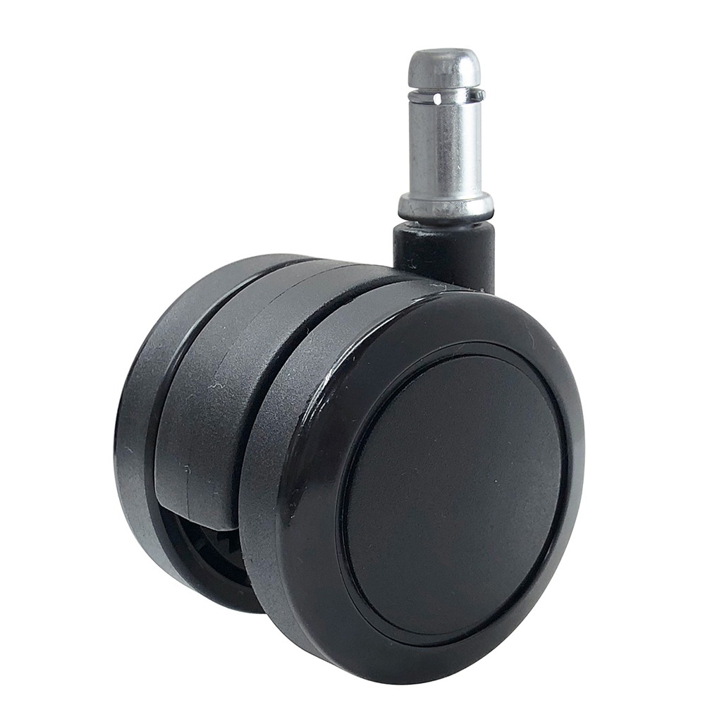電腦椅配件 PU防刮輪 IKEA特規用 (6.5cm/輪芯1cm) WHEEL-017-規格圖2