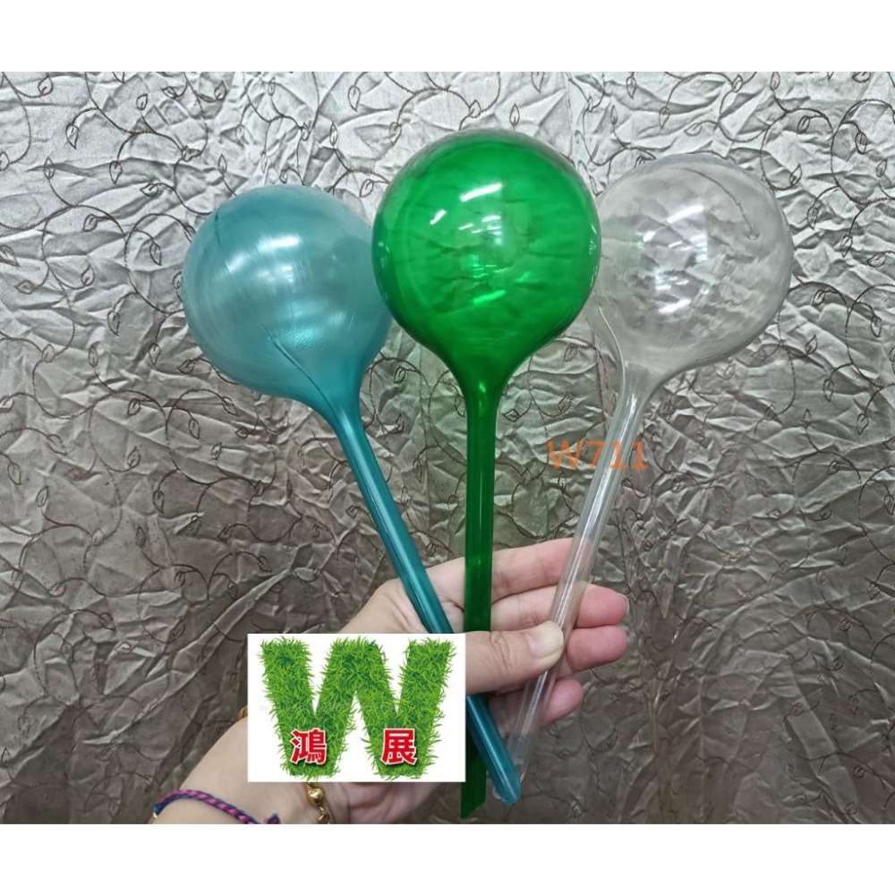 澆水 自動澆水 塑膠圓球型 澆水器 補水 <現貨+發票>w711鴻展-細節圖2