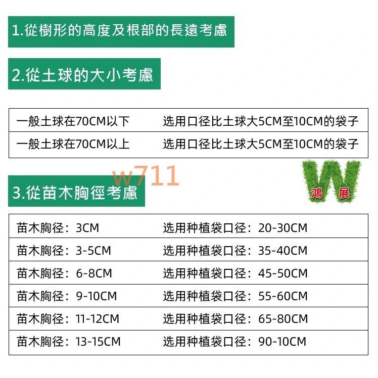 黑色美植袋 加厚移植袋 綠植袋 透氣耐磨 植栽袋 植樹袋 種植袋 育苗袋 植物袋 花卉袋-細節圖3