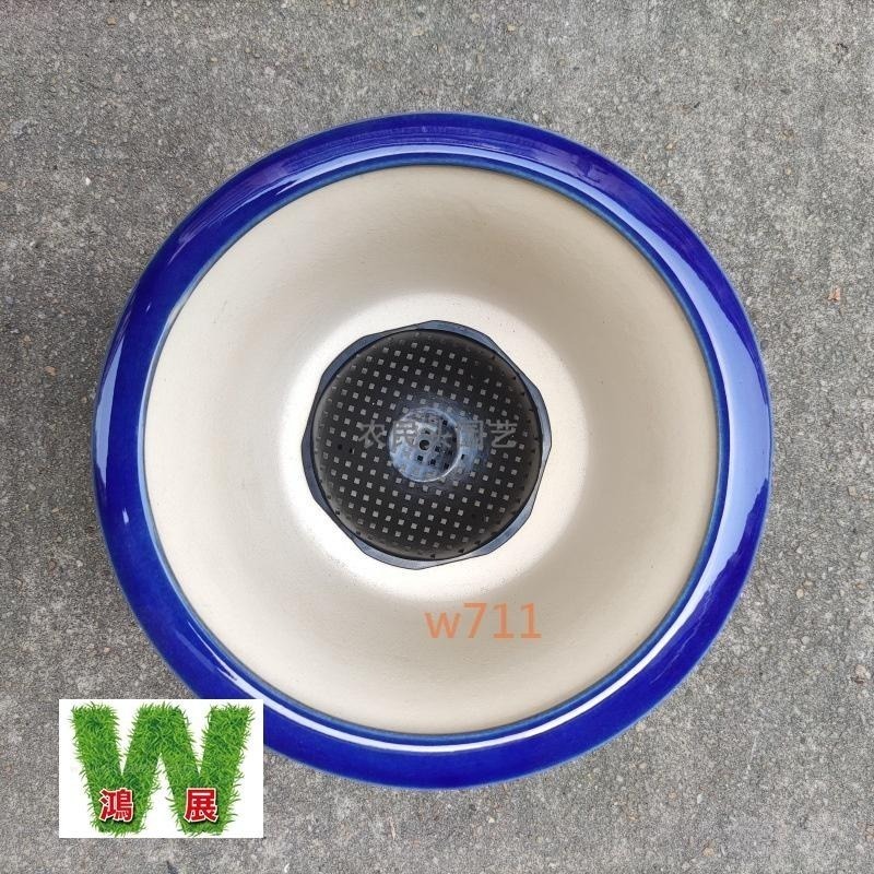 盆器 瀝水 防漏土墊片 花盆 蘭花盆 底部 防漏土 底部濾網 疏水盤 排水 疏水罩 排水盤 透氣  w711鴻展-細節圖7