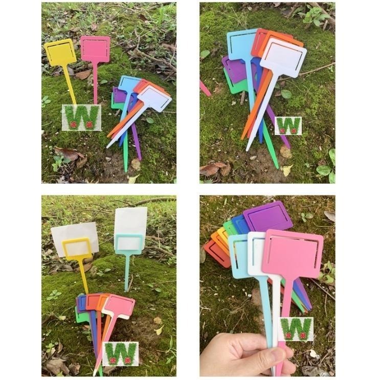 標籤  標示 園藝 標簽 標示牌 植物 花草 加厚花卉園藝標簽 植物記號卡式 插地牌  <現貨+發票> w711 鴻展-細節圖5