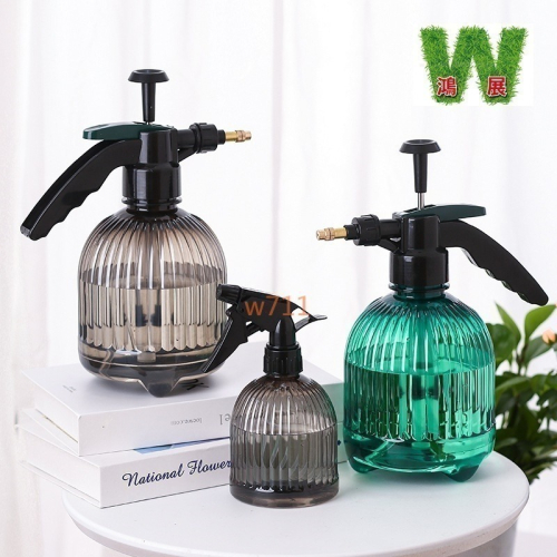 澆水壺 灑水壺氣 噴霧器 可調式噴水頭 氣壓式噴瓶 手壓式噴瓶 種植 植物 w711鴻展 發票
