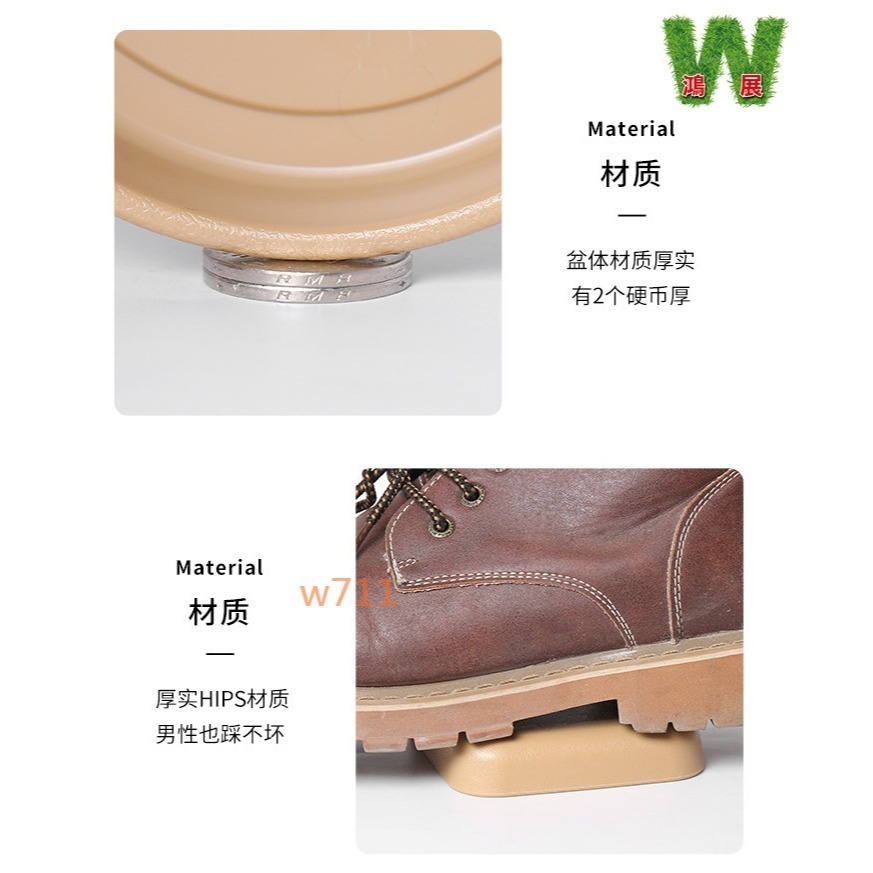 巴西木托盤 托盤 花盆 花器 蓄水器皿 仿陶瓷色 碗蓮水培容器 花瓶 種植 植物 W711鴻展-細節圖6