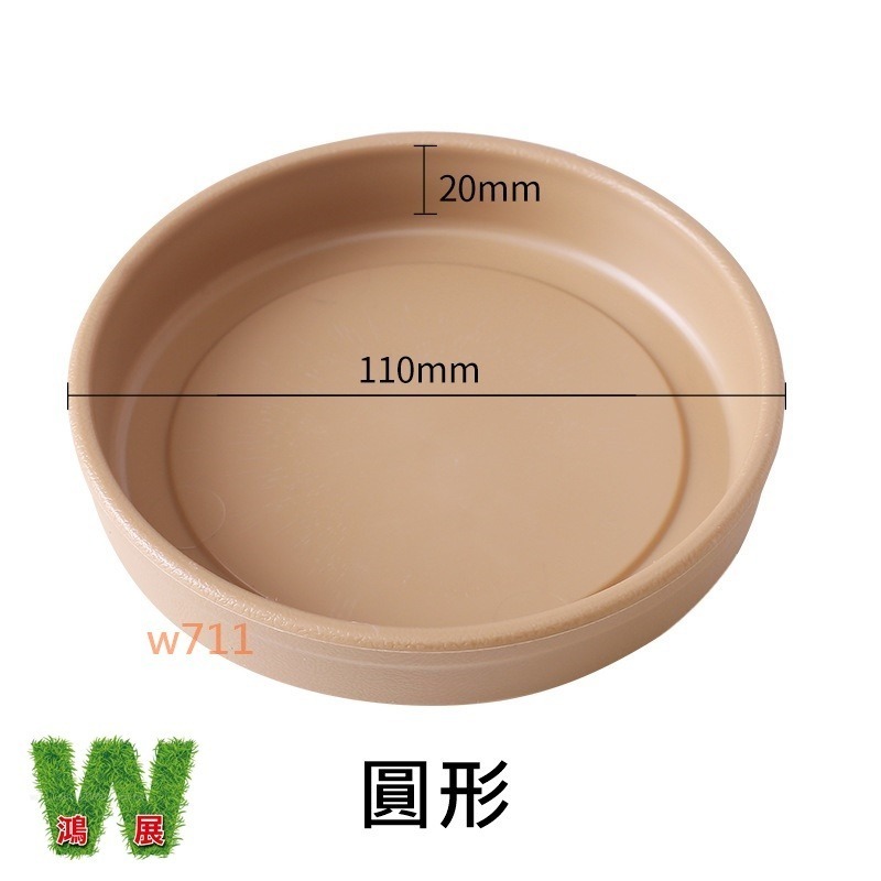 巴西木托盤 托盤 花盆 花器 蓄水器皿 仿陶瓷色 碗蓮水培容器 花瓶 種植 植物 W711鴻展-細節圖8