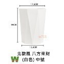 土培 自動吸水 北歐風 八方 來財款 透明 竪紋 獎杯款 花盆 透明款 圓型 花盆 花瓶 北歐風 仿玻璃透明度 綠植 種-規格圖8